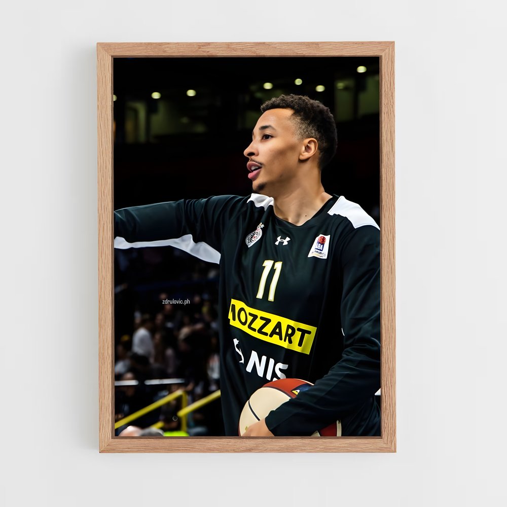 Poster Dante exum slam – affiche Basketball (vue 4)